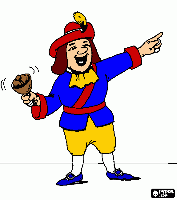 pajem para colorir e imprimir