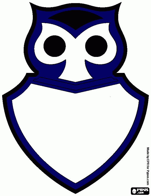 PALESTRA ITALIA AVANTE ESCUDO para colorir e imprimir