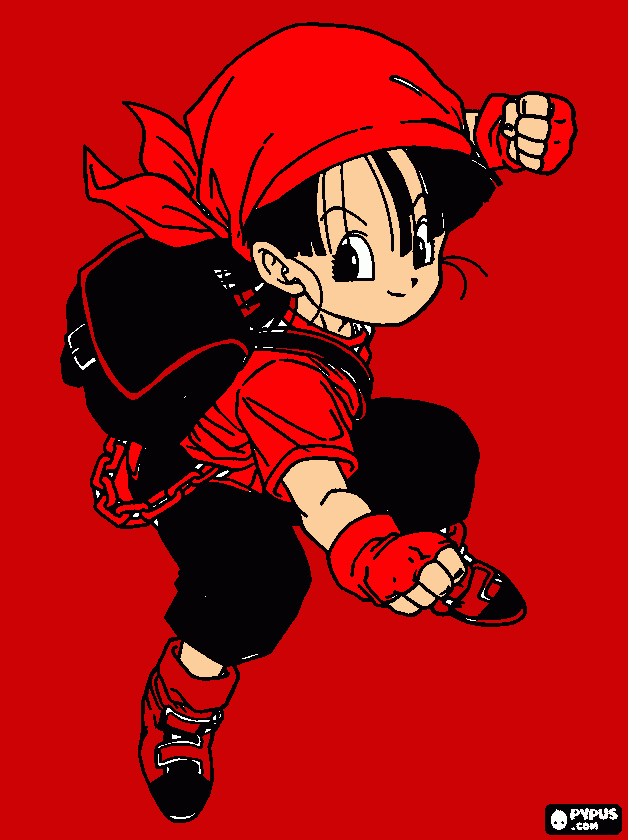 Pan é Flamemguista para colorir e imprimir