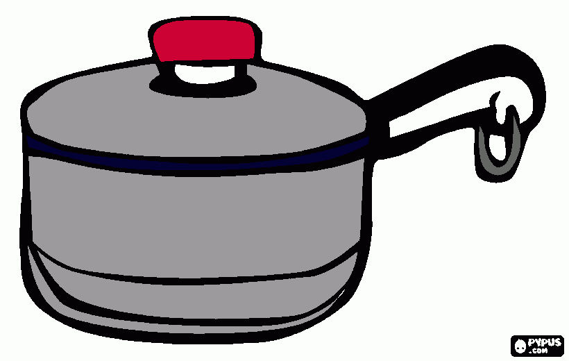 panela de pressão para colorir e imprimir