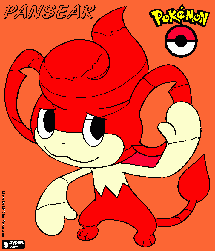 Pansear para colorir e imprimir