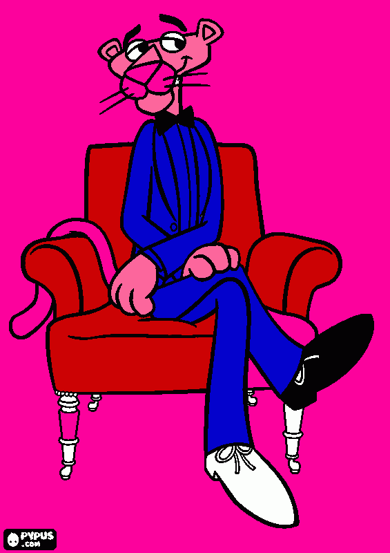 panteracoderosa para colorir e imprimir