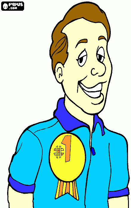 Papai Feliz para colorir e imprimir