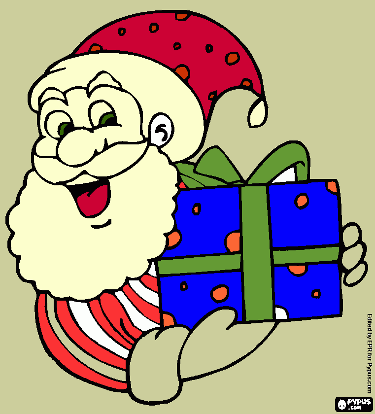 papai noeu para colorir e imprimir