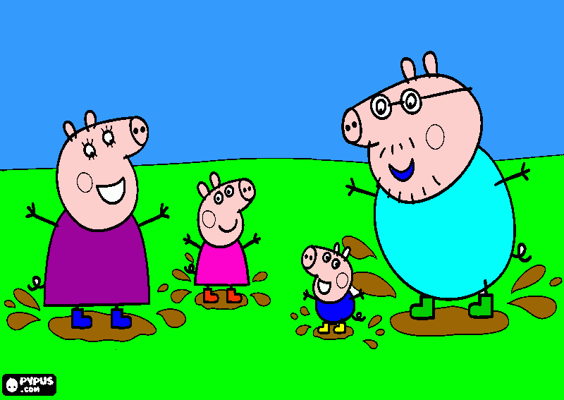 papai  tiamo para colorir e imprimir