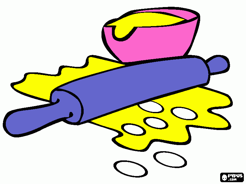 pastelaria para colorir e imprimir