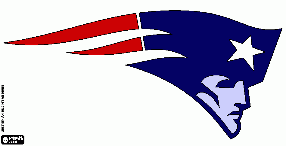 Patriots para colorir e imprimir
