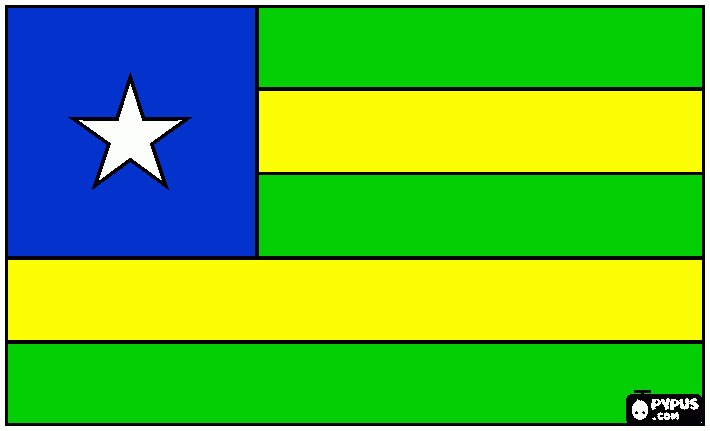 país togo para colorir e imprimir