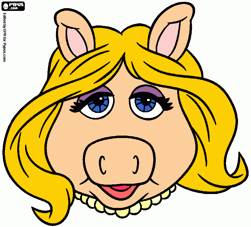 peggy para colorir e imprimir