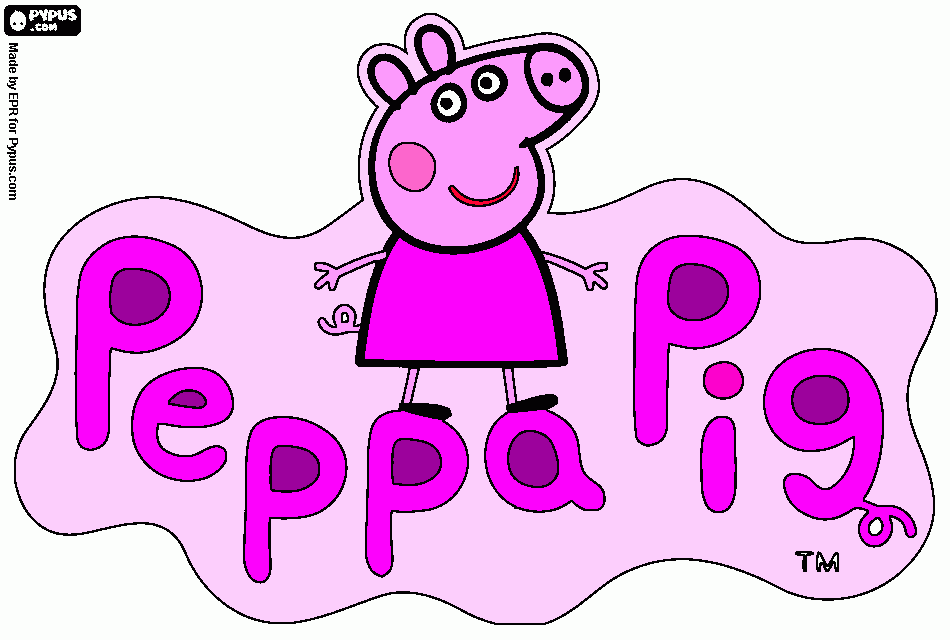 peppa do gustavo para colorir e imprimir