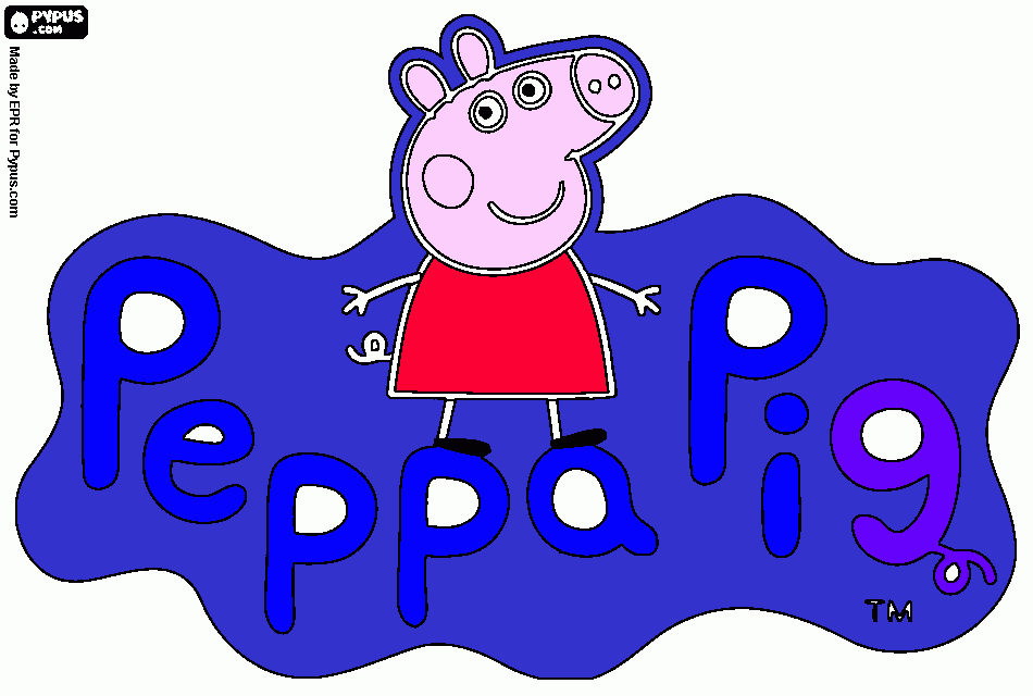 peppe para colorir e imprimir