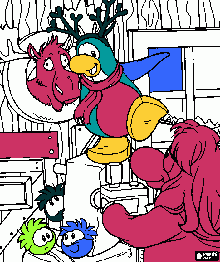 pequi para colorir e imprimir