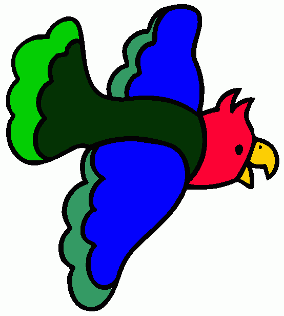 periquito para colorir e imprimir