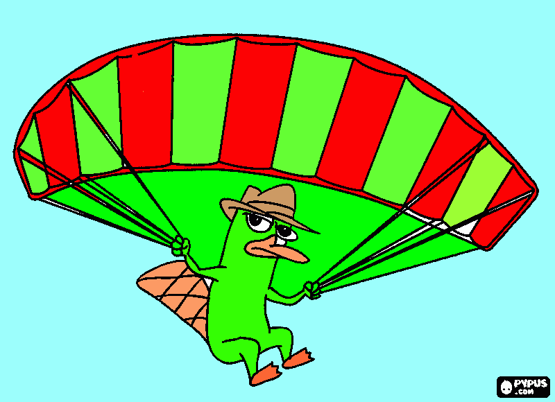 PERRY ONITORINCO para colorir e imprimir