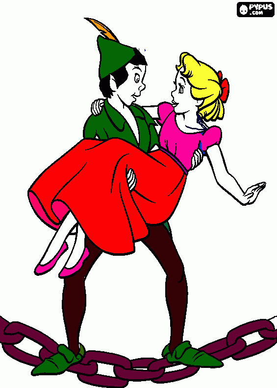 peter pam para colorir e imprimir