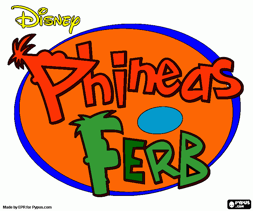 Phneas e ferb para colorir e imprimir