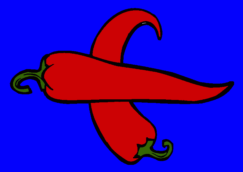 pimenta para colorir e imprimir