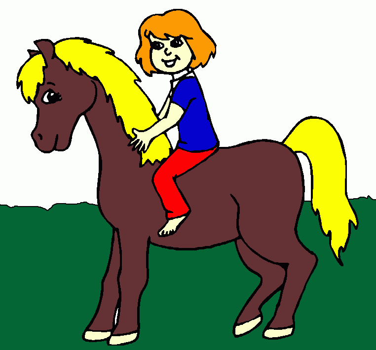 PINTAR CAVALINHO para colorir e imprimir