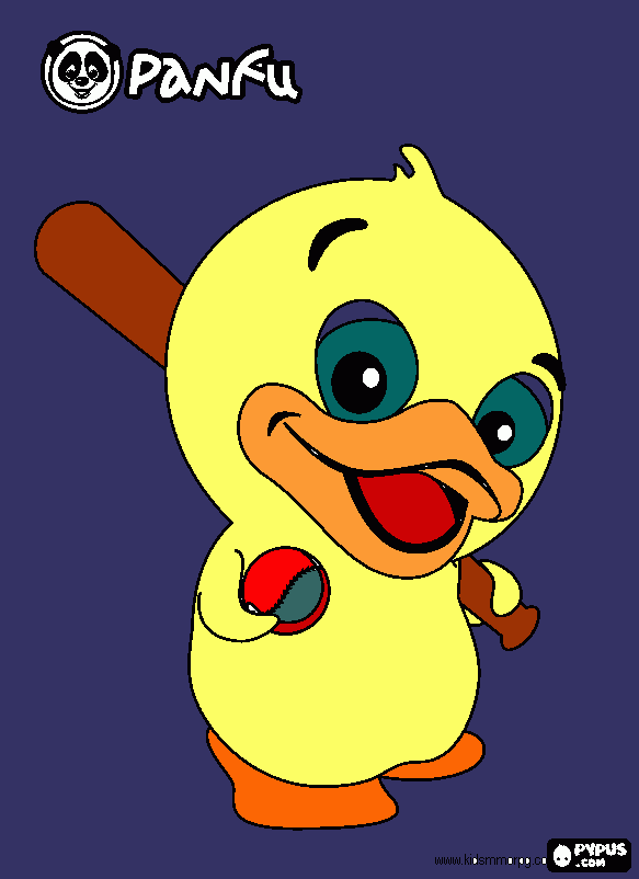 pintinho joca para colorir e imprimir