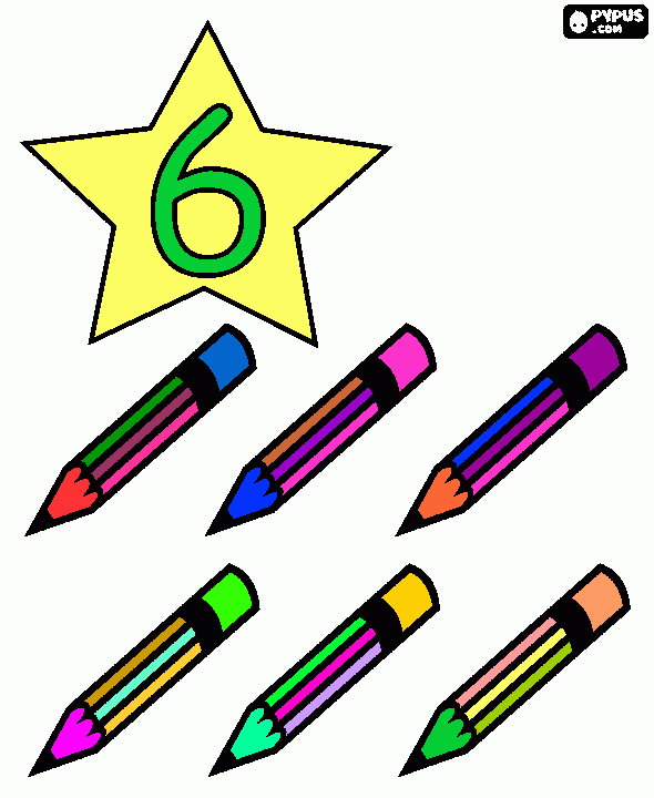 Pinturas de Letras e Números para colorir e imprimir