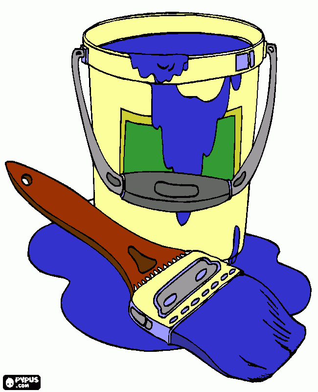 Pinturas fáceis, Lda para colorir e imprimir