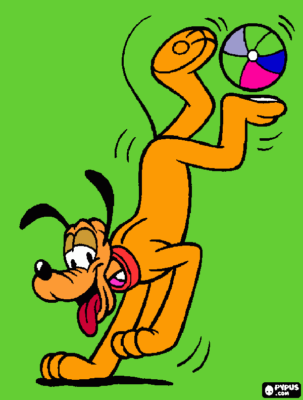 Pluto 1 para colorir e imprimir