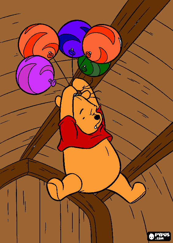 poou para colorir e imprimir