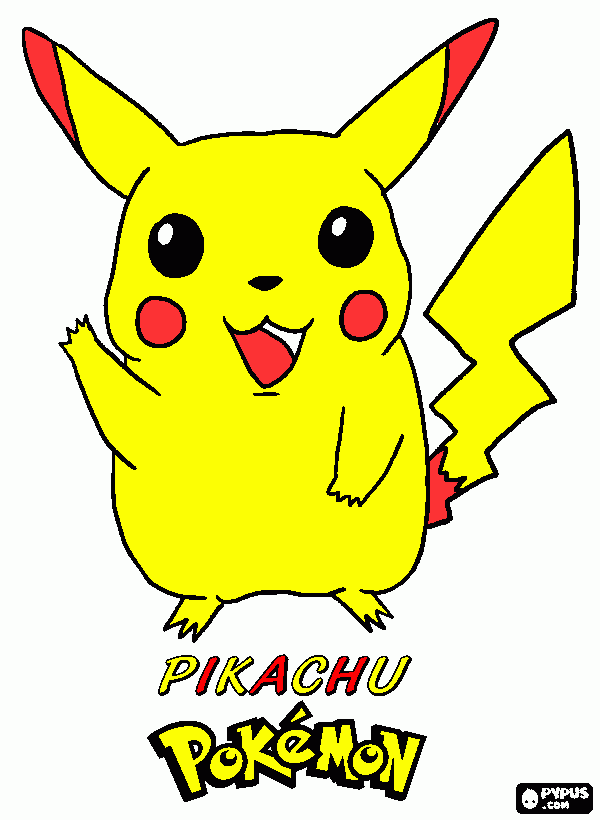 poquemon para colorir e imprimir