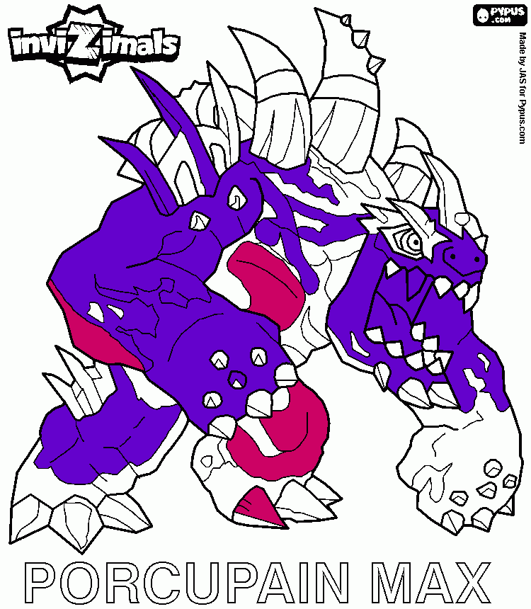 porco-pen para colorir e imprimir