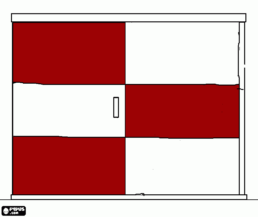 portas para colorir e imprimir