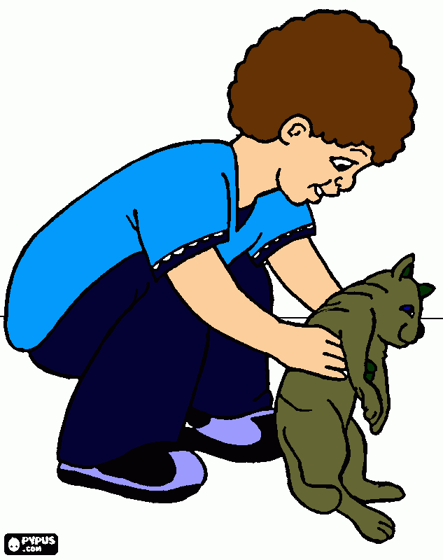 posse responsável para colorir e imprimir