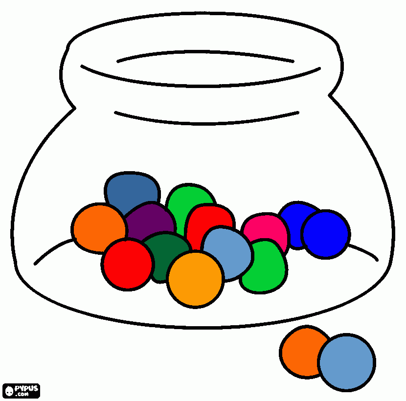 pote para colorir e imprimir