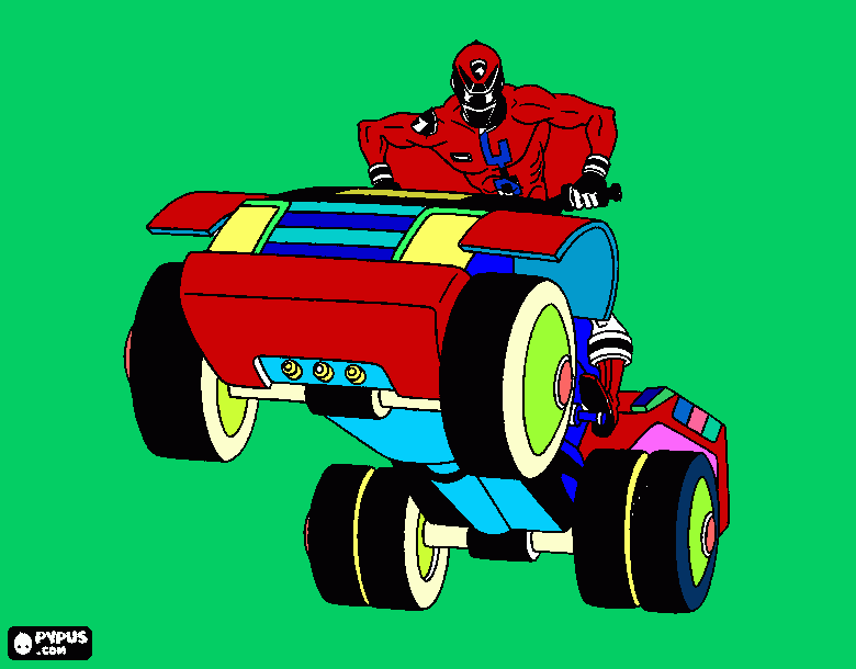 power reanjers para colorir e imprimir