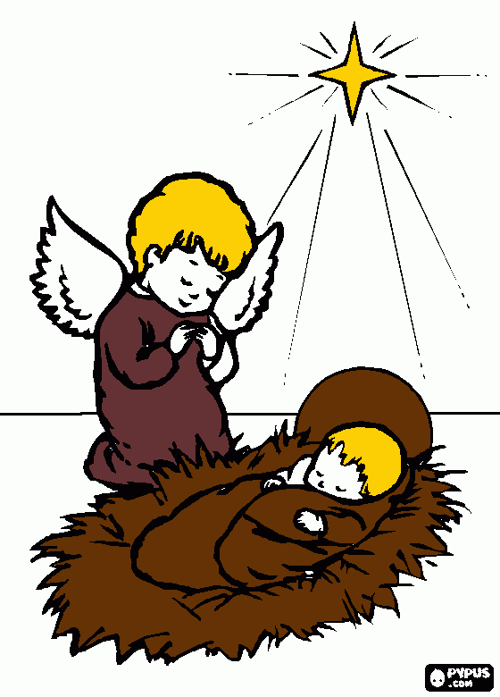 presente para jesus para colorir e imprimir