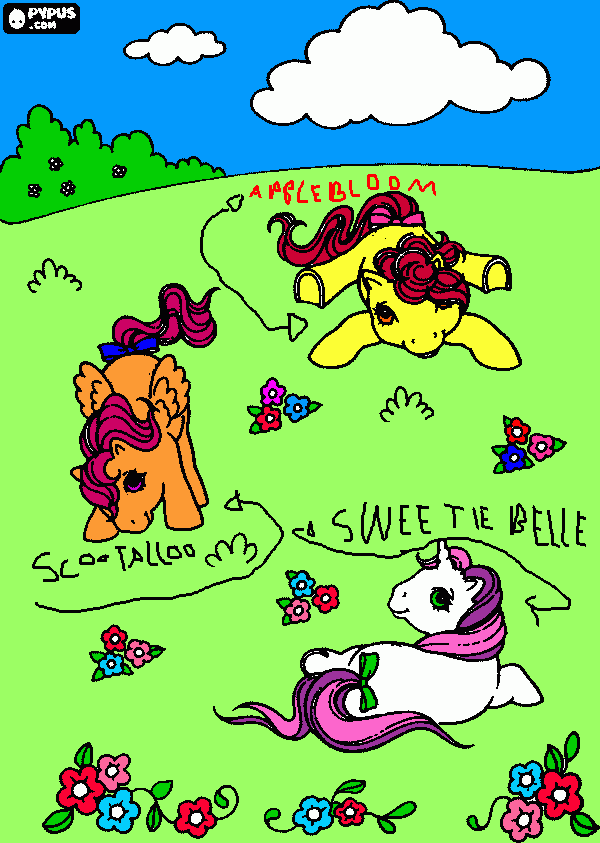 Pretendentes da bela marca (k g b) para colorir e imprimir