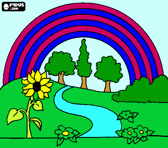primavera bom  para colorir e imprimir
