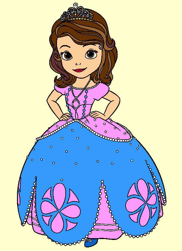 princesa bruna gabrielly para colorir e imprimir