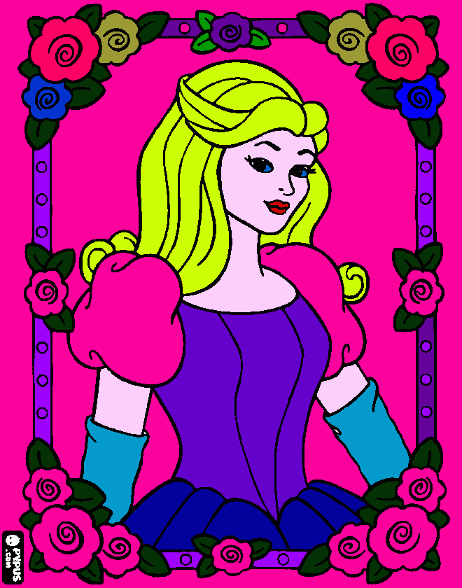 princesa julia para colorir e imprimir