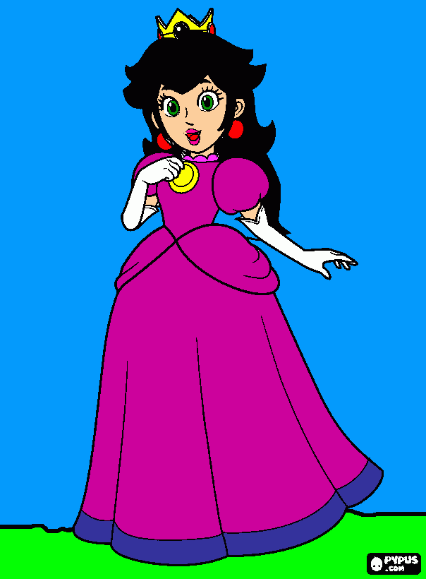 Princesa Night para colorir e imprimir