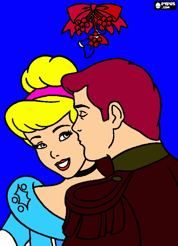 Principe e princesa (Rick e Tati) para colorir e imprimir