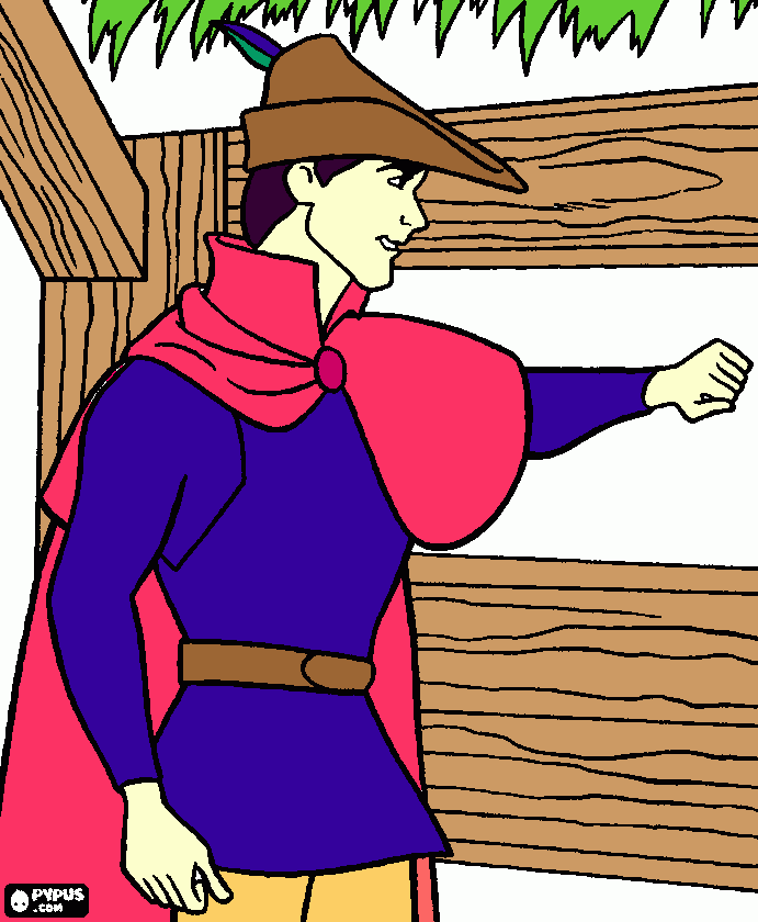 principe em casa para colorir e imprimir