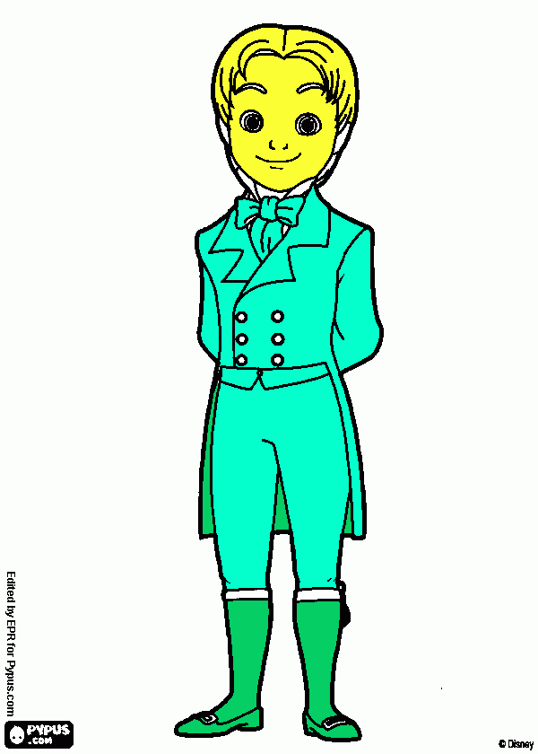 Principe James para colorir e imprimir