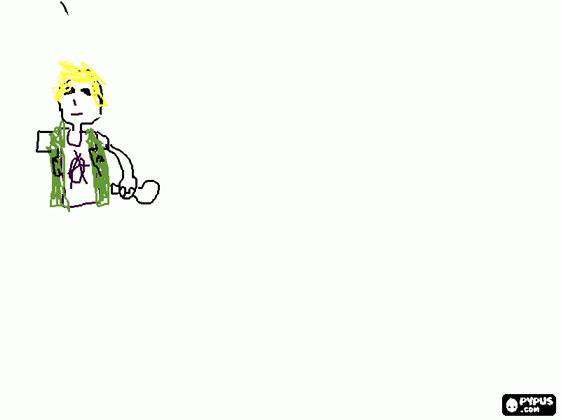 punk para colorir e imprimir