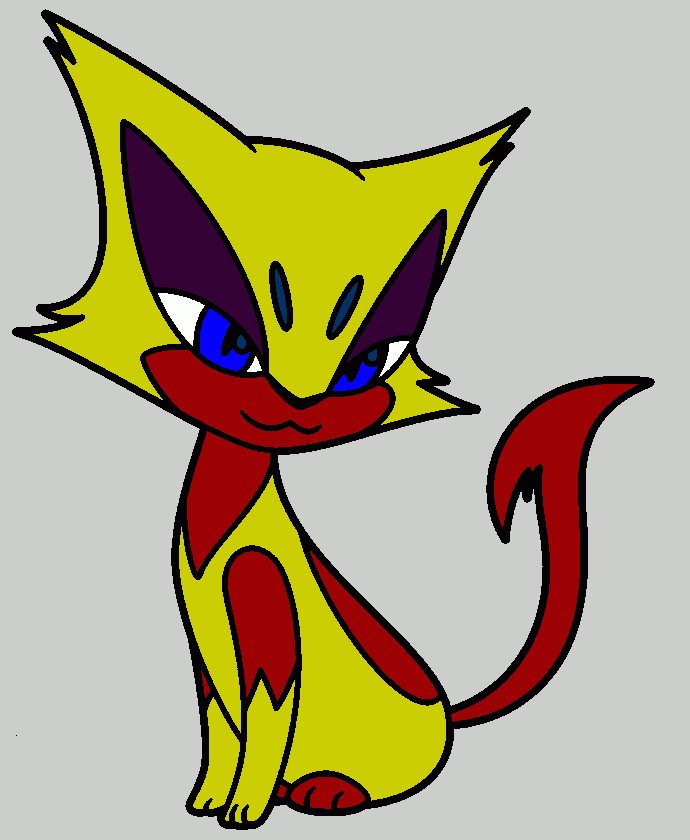 Purrloin, Choroneko em Japonês para colorir e imprimir
