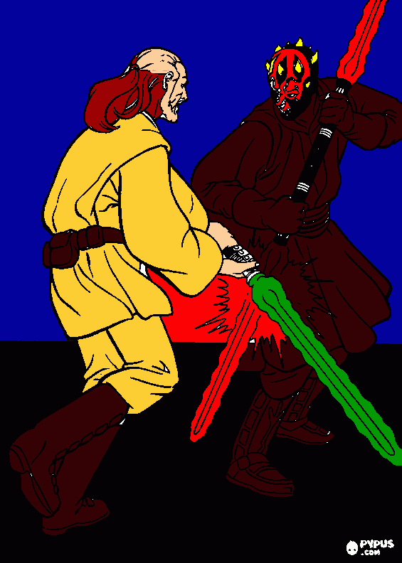 quin x maul para colorir e imprimir