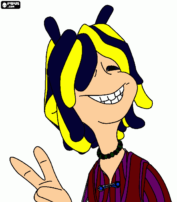 radical para colorir e imprimir