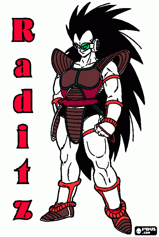 RADITE para colorir e imprimir