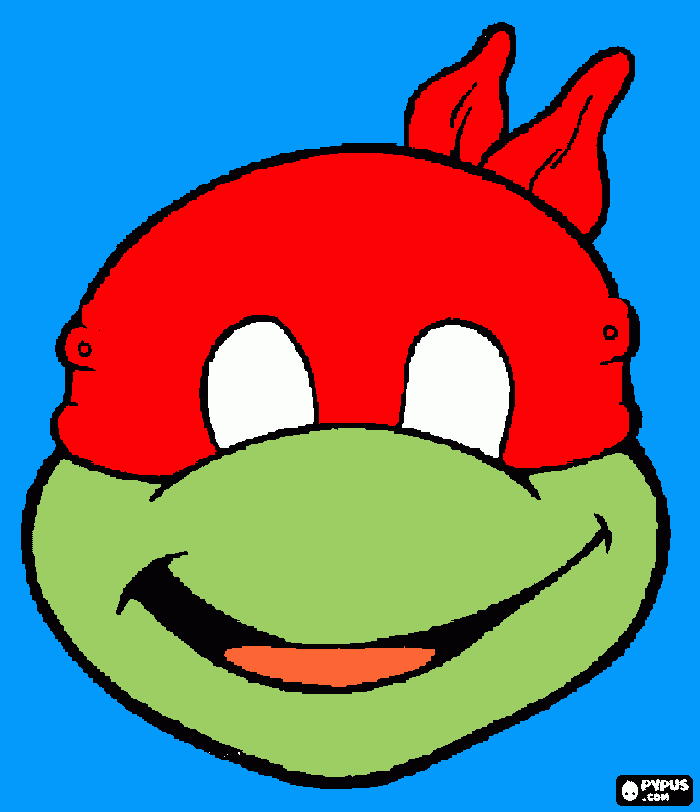 rafael fasha vermelha para colorir e imprimir