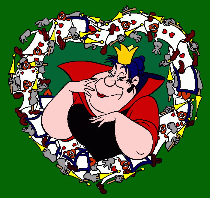 RAINHA DE COPAS para colorir e imprimir