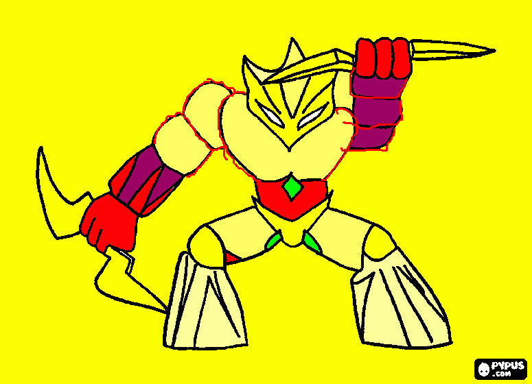 RAIO para colorir e imprimir